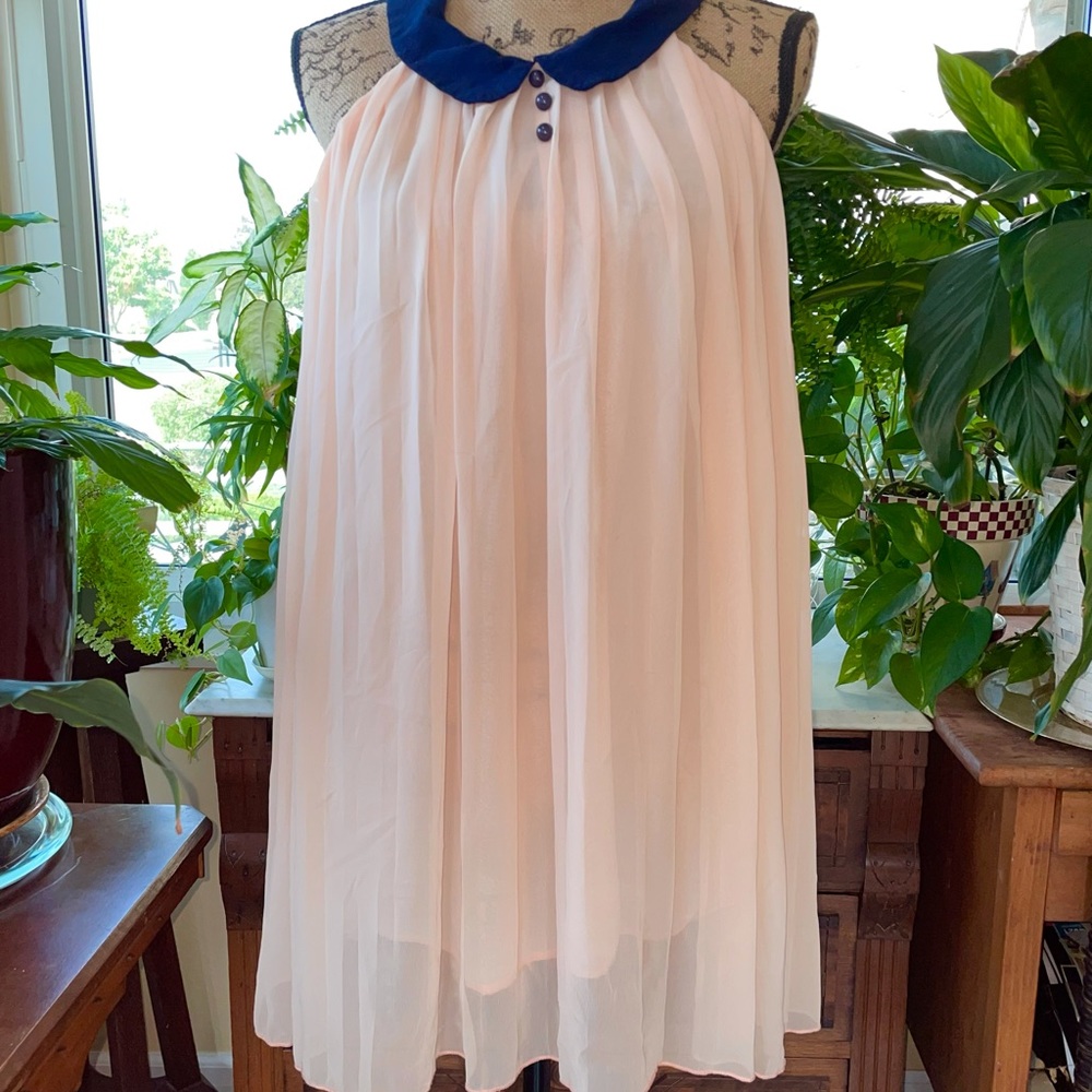 Mini Shear Summer Swing Dress 28” Liner/30” Outer